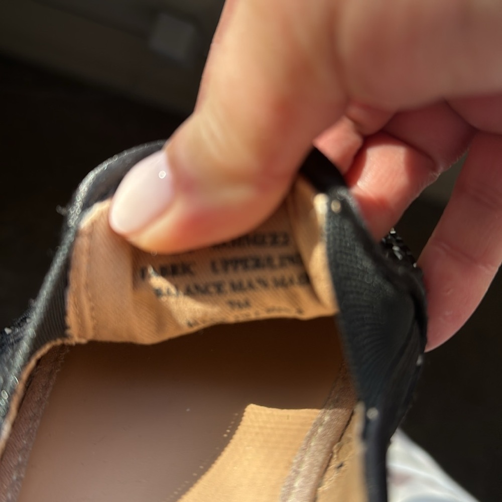 INC black beaded slip on sneakers. EUC - Picture 4 of 6